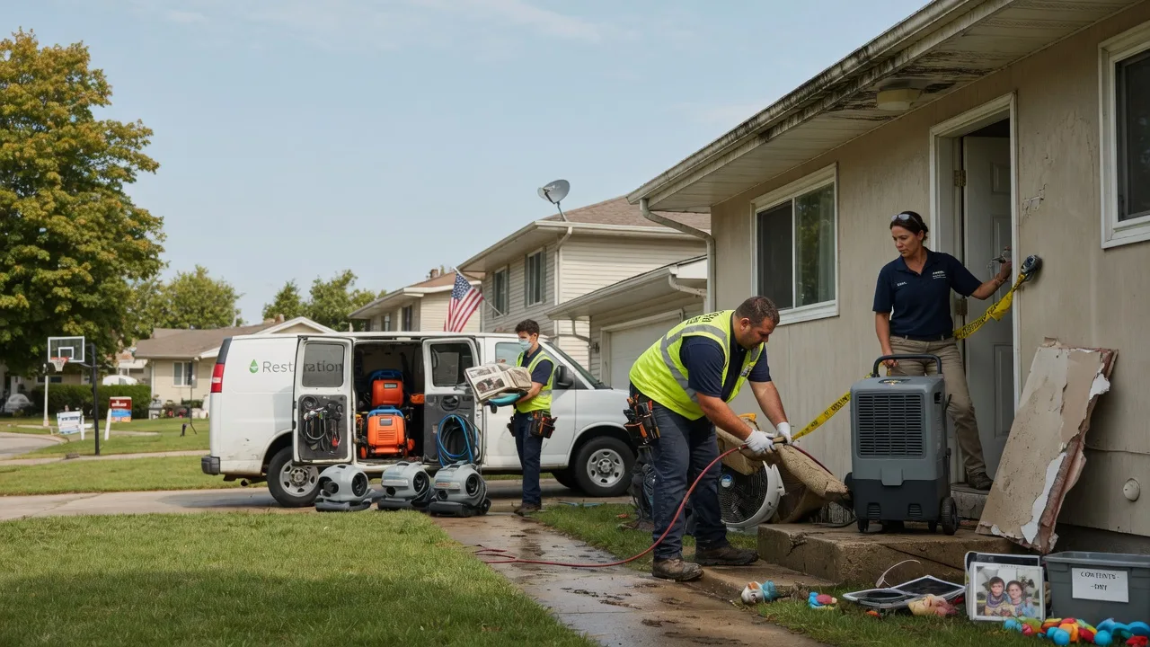 Water Damage Restoration in Knoxville, IA near me